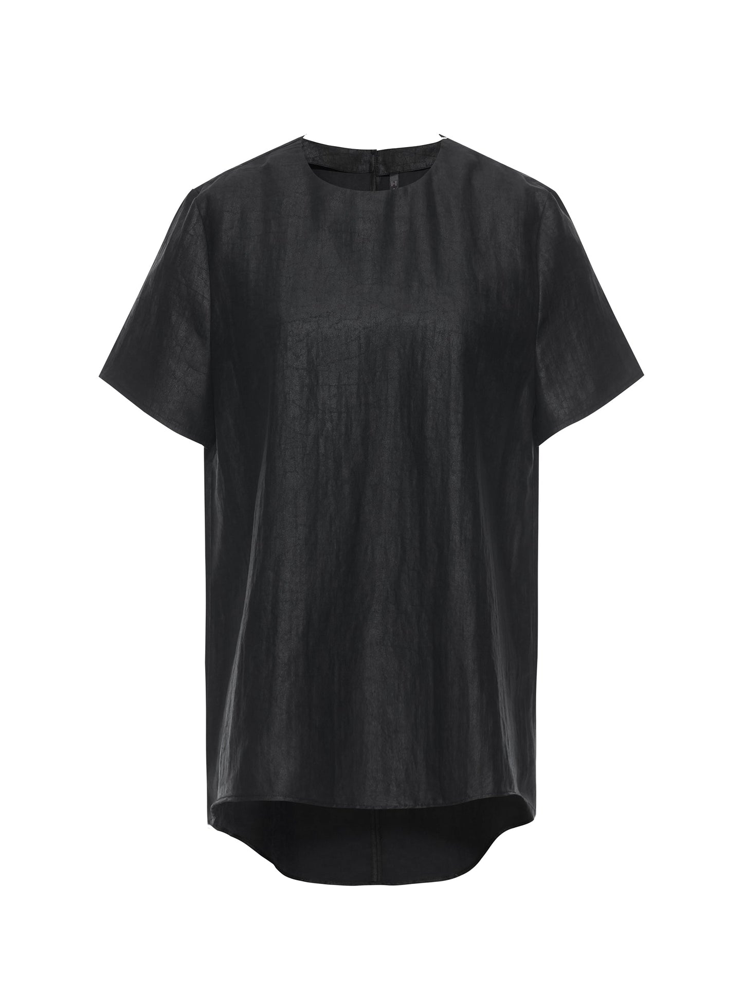 Xiang Yun Silk Short Sleeve Woven T-shirt