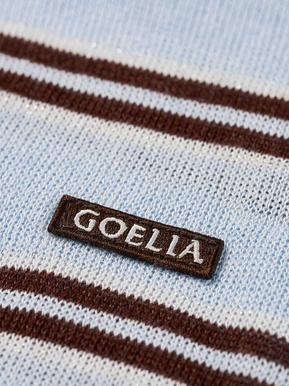 [Preview] Navy Combo Stripe Women Cardigan