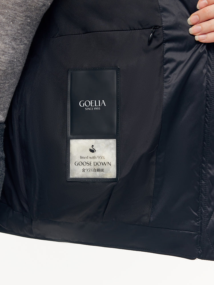 Stand Collar Goose Down Jacket