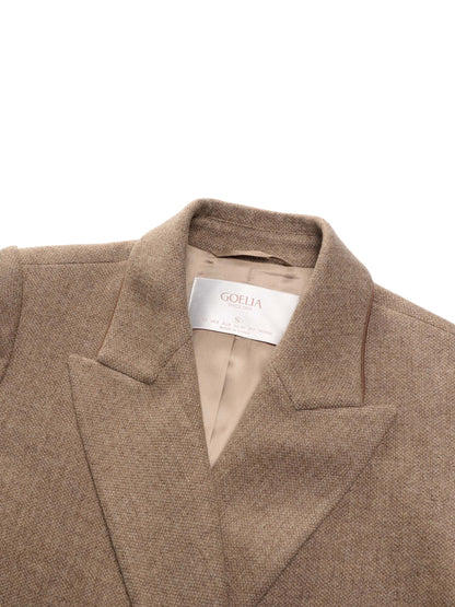Washable Wool Cashmere Blend Women Overcoat