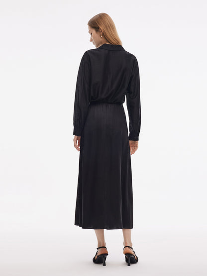 19MM Xiang Yun Silk Women Elastic Waist Skirt