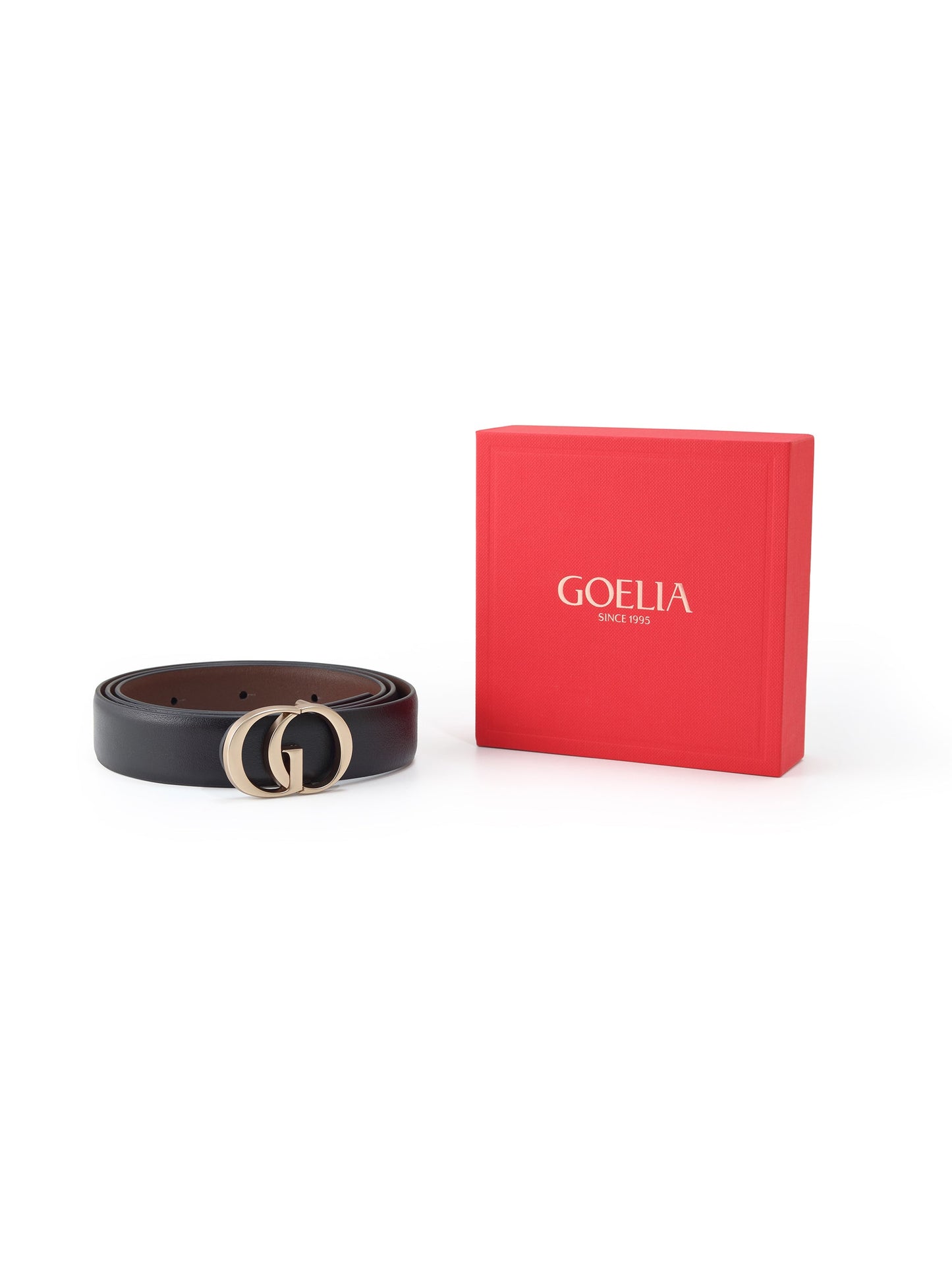 GO Letter Women Leather Belt Size Medium