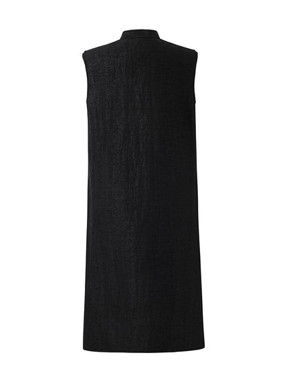 18 Momme Xiang Yun Silk Women Qipao Midi Dress