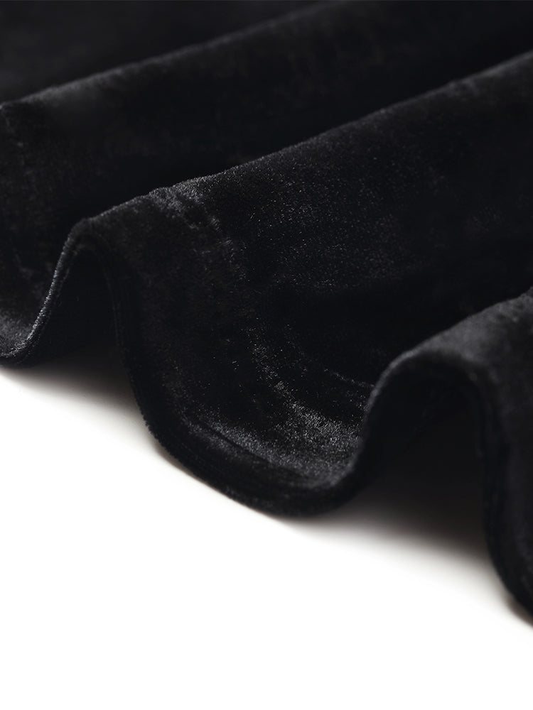 Washable Wool Double-Breasted Jacket And Skirt Two-Piece Set