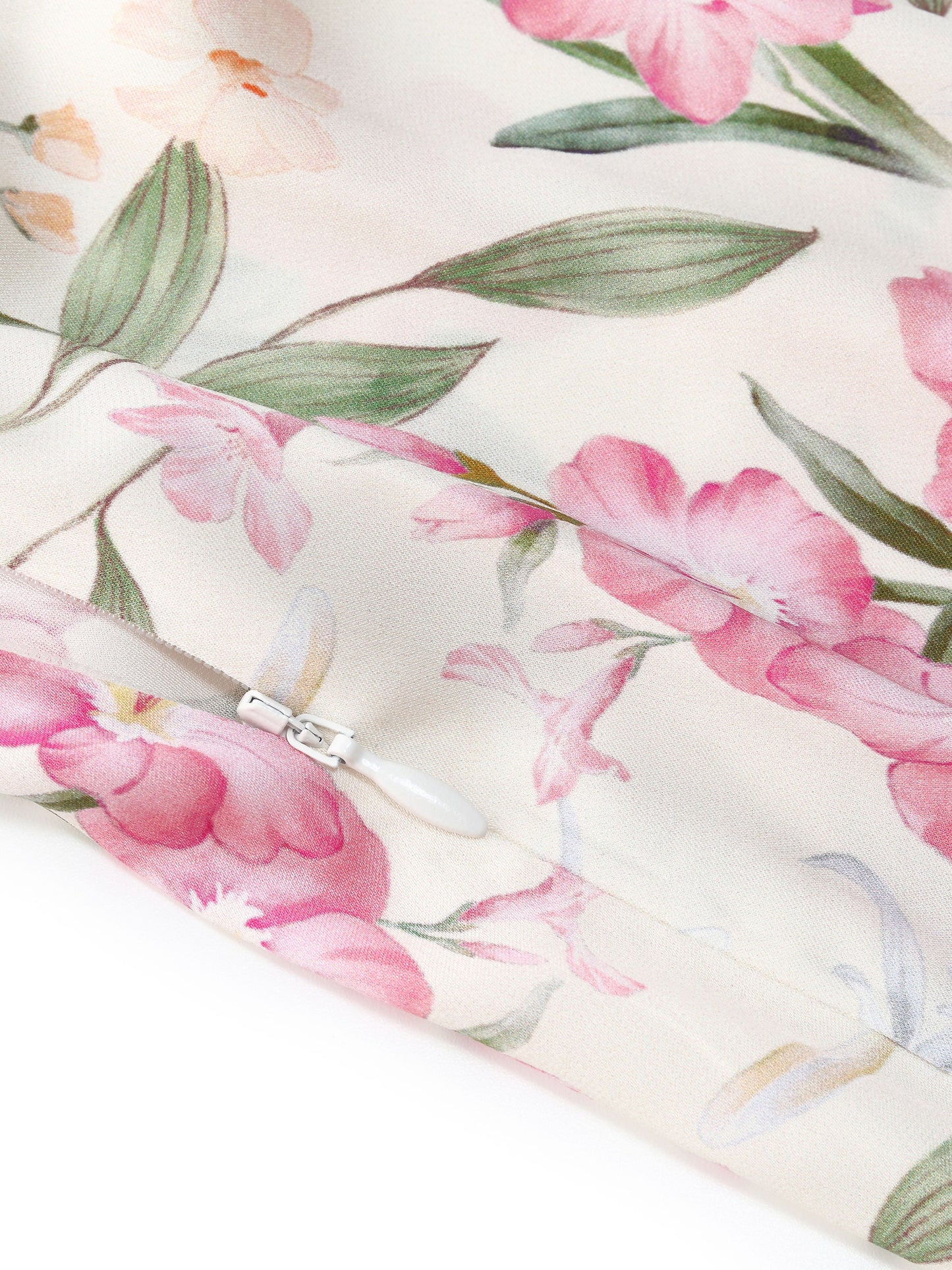 19MM Mulberry Silk Floral Print Women Skirt