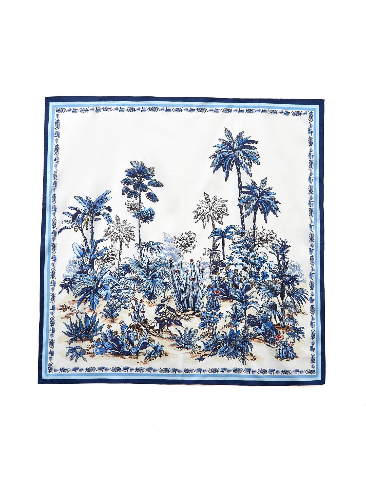 14MM Mulberry Silk Floral Print Women Scarf
