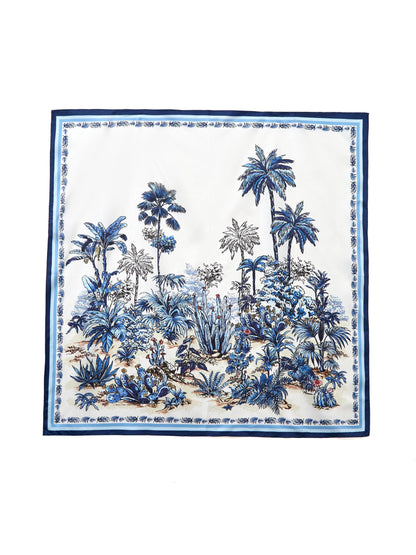 14MM Mulberry Silk Floral Print Women Scarf