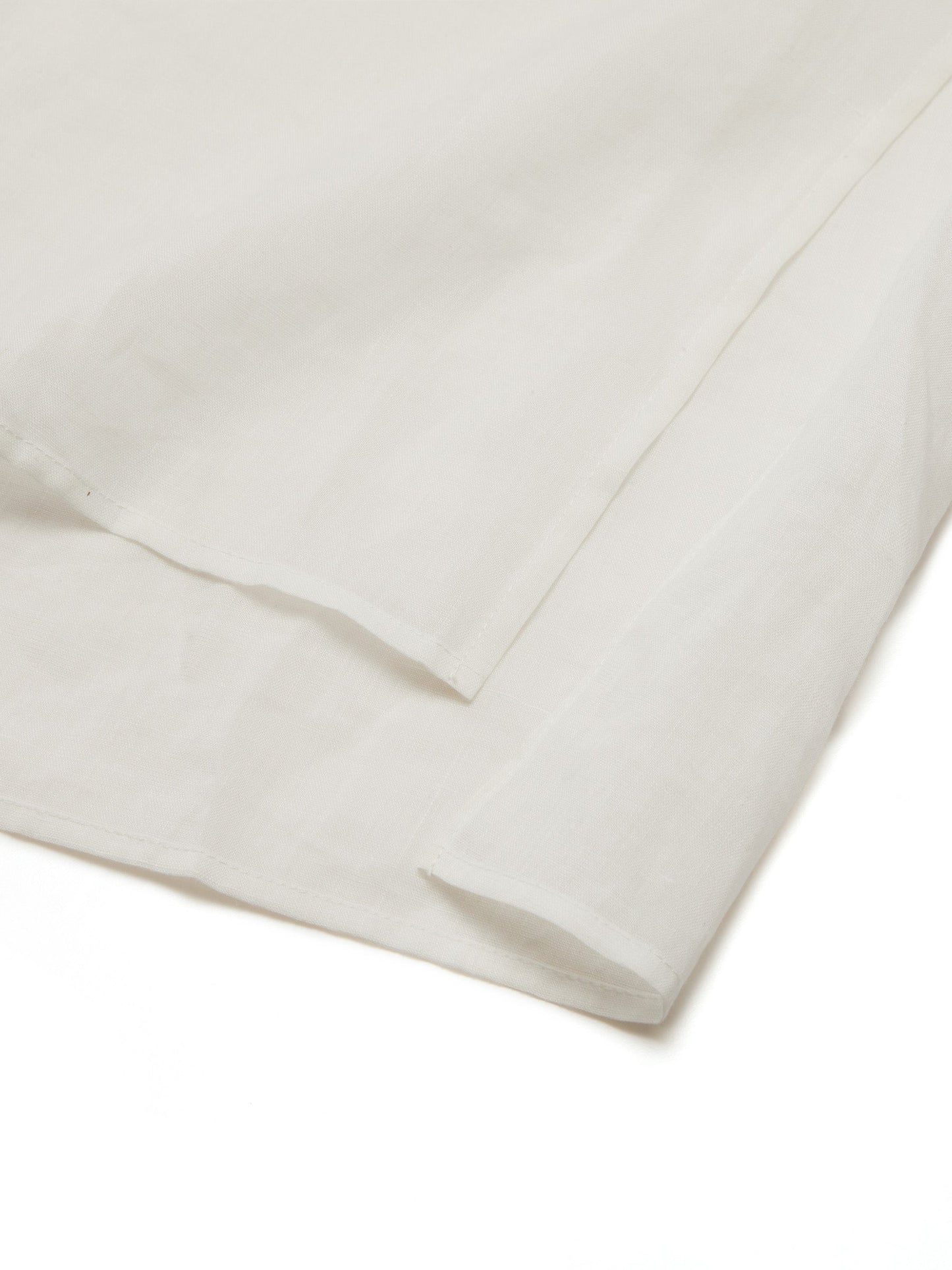 100% Ramie Loose Fit H-Line Unisex Long Shirt