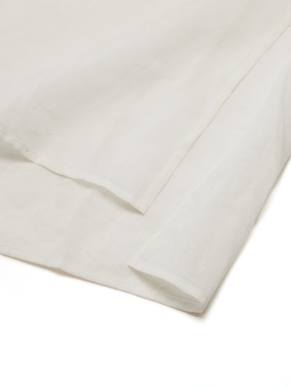 100% Ramie Loose Fit H-Line Unisex Long Shirt