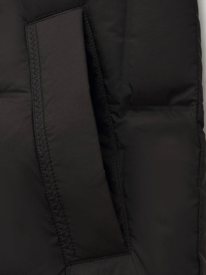 Water-repellent And Windproof Hooded Goose Down Coat