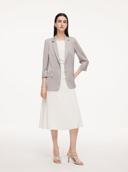 22MM Mulberry Silk Women Blazer