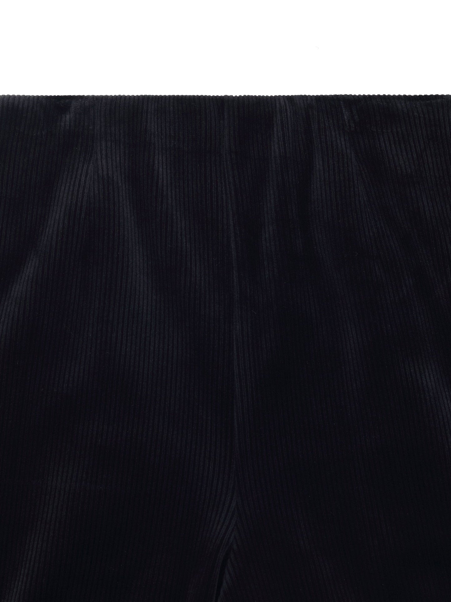 Velvet Ribbed Knit Women Loose Straight Leg Pants