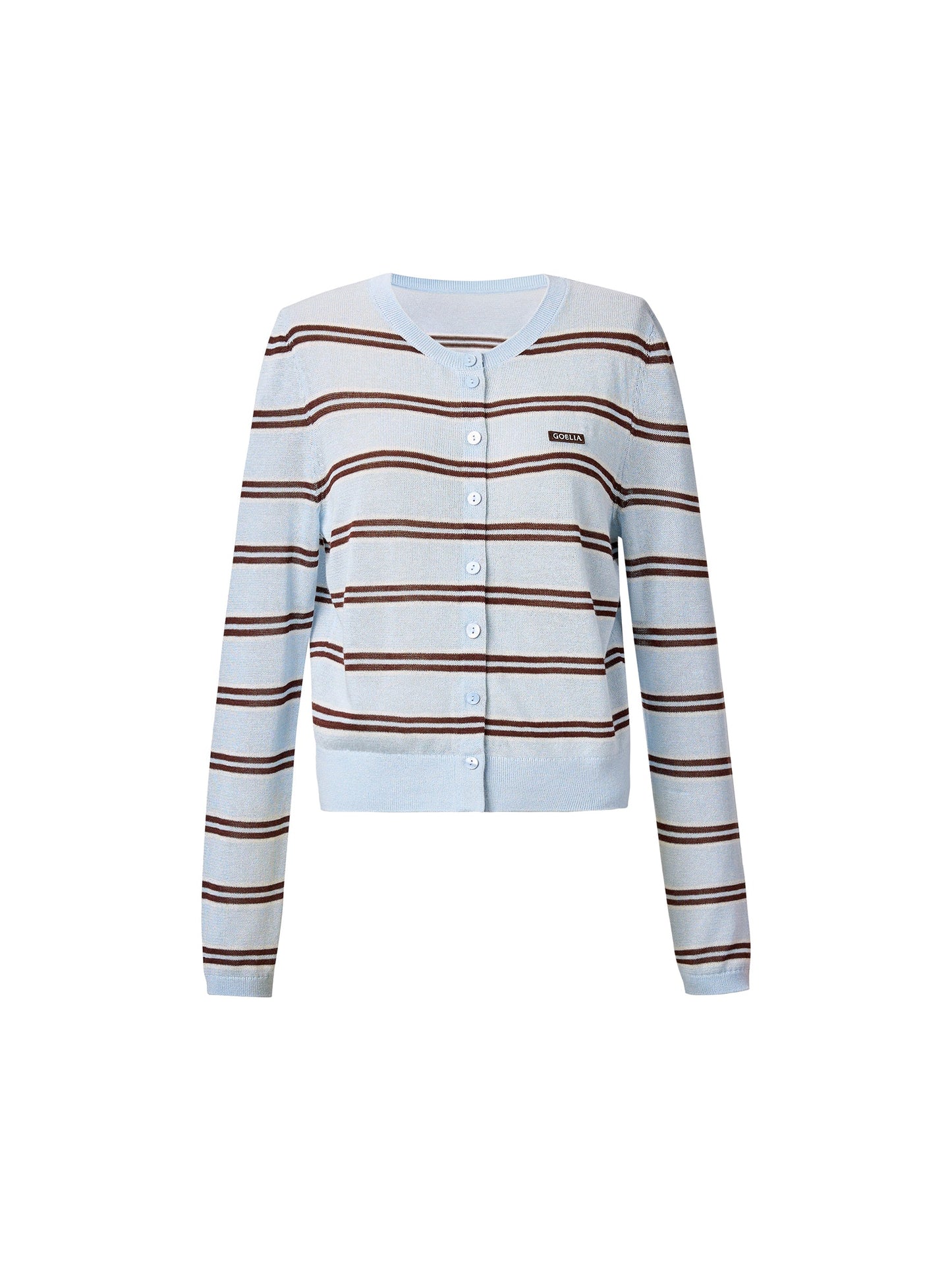 [Preview] Navy Combo Stripe Women Cardigan