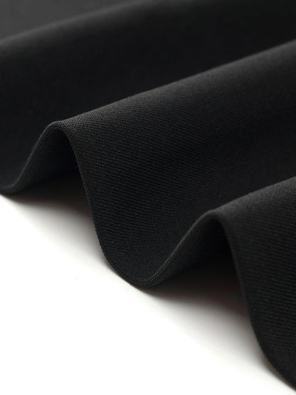 Straight Fitting Slit Half Skirt
