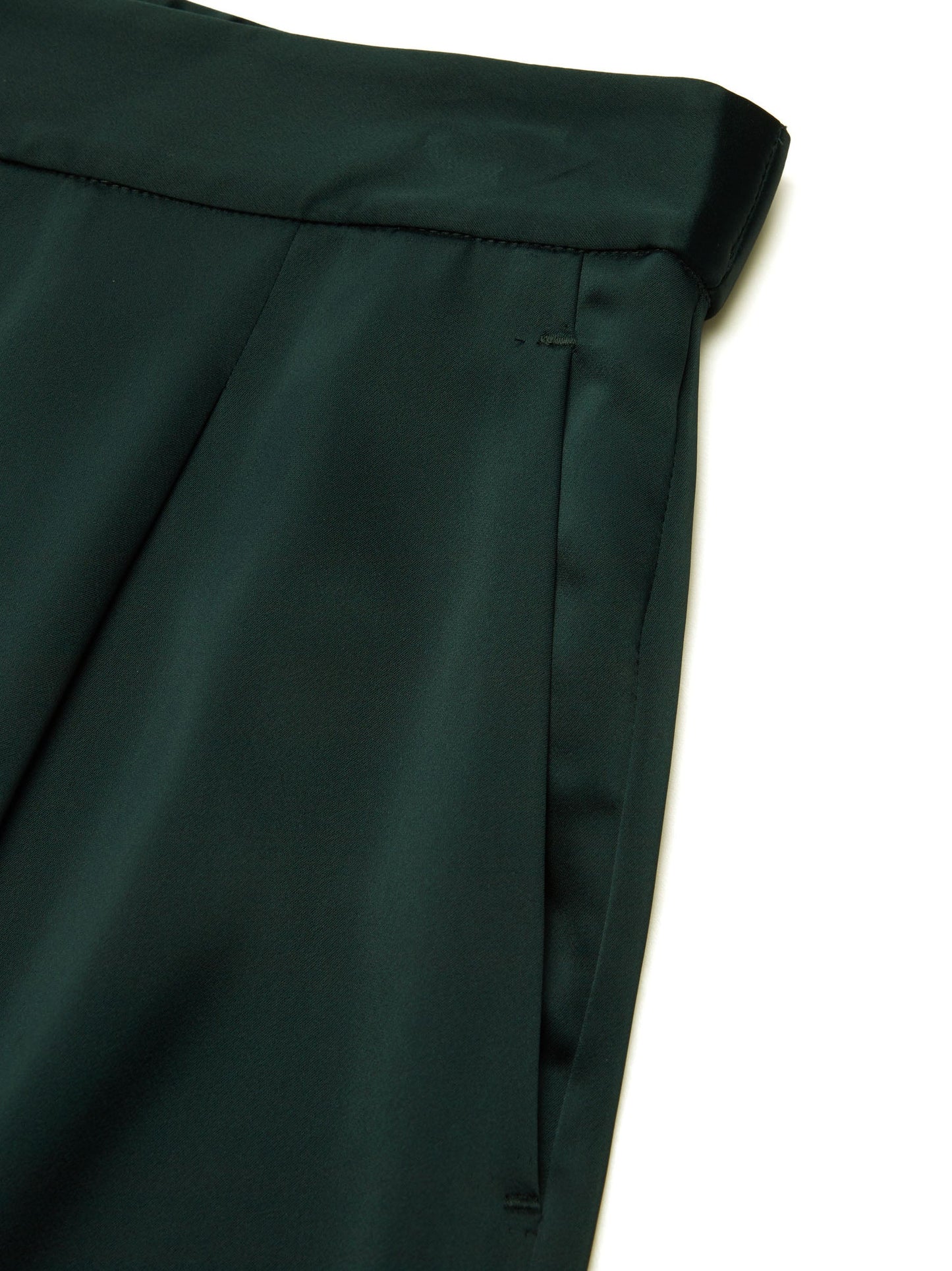 Triacetate Blend Women Straight Leg Pants