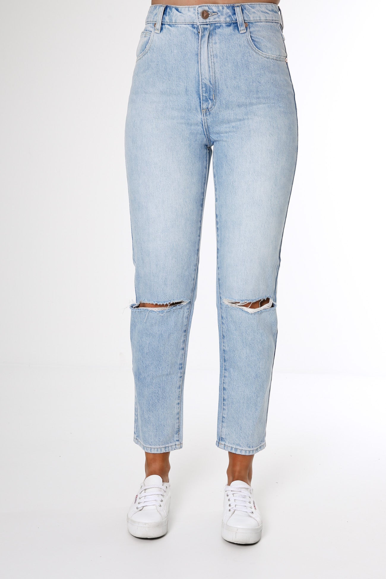 A 94 High Slim Jean Izzy Tear