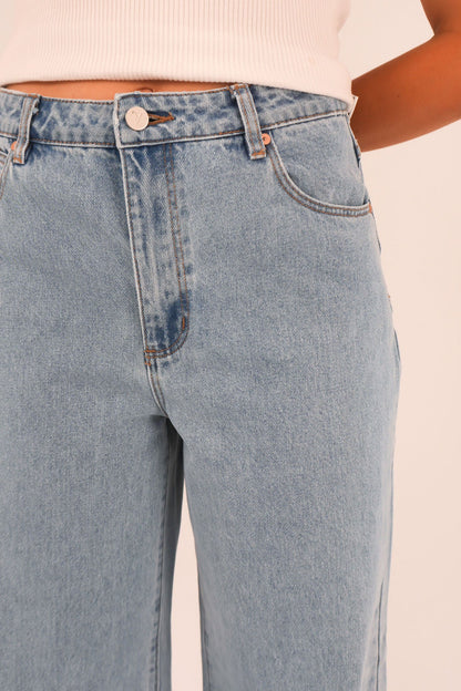 A 94 High & Super Wide Jean Loretta
