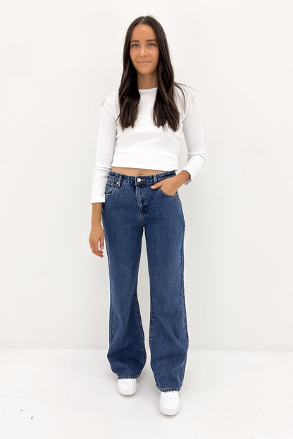 A 95 Mid Baggy Jean Bella