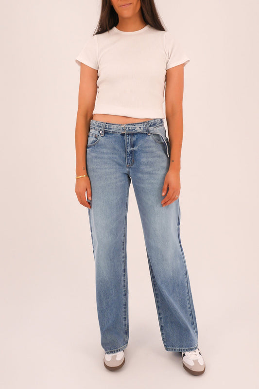 A 99 Low Baggy Belt Jean Liv