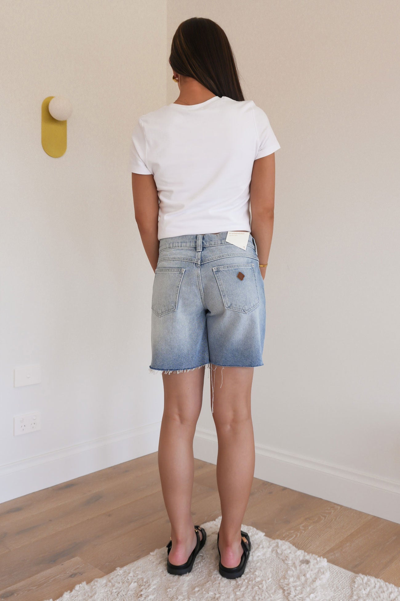 A 99 Low Boyfriend Short Jordan Worn