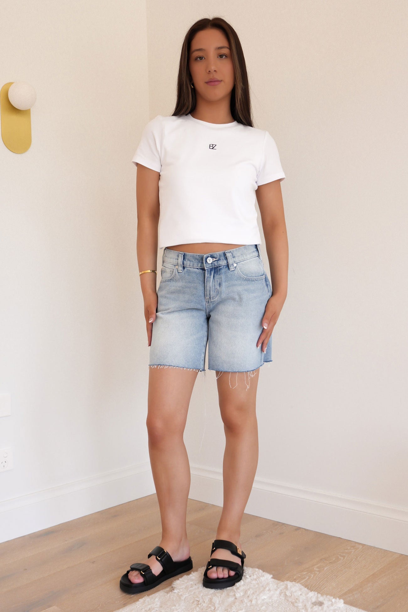 A 99 Low Boyfriend Short Jordan Worn