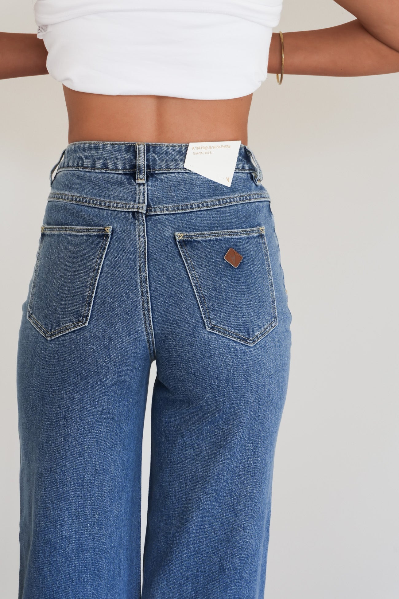 A 94 High & Wide Jean Petite Eva Organic