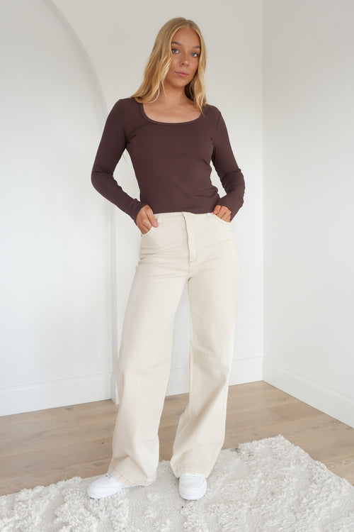 A 94 High & Wide Jean Vanilla