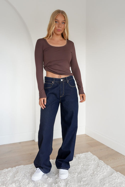 A 95 Mid Baggy Jean Rinse Recycled