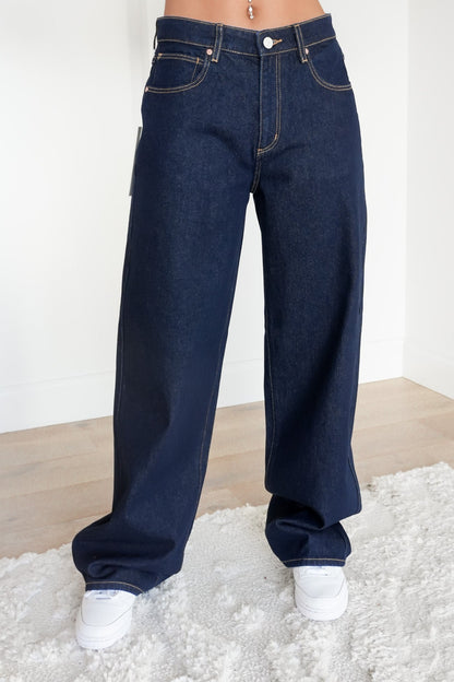 A 95 Mid Baggy Jean Rinse Recycled