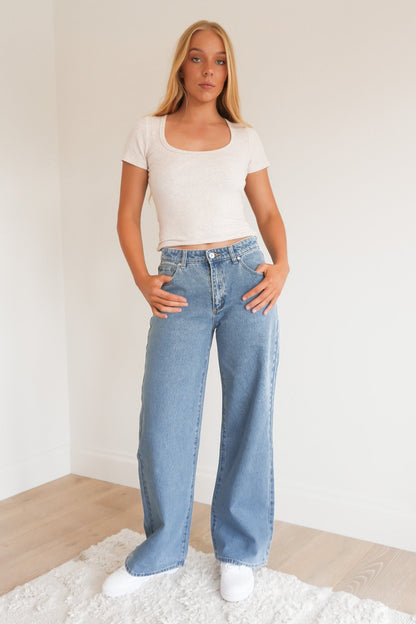 A 95 Baggy Petite Jean