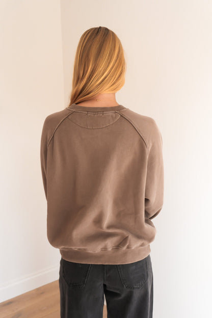 AAE Vintage Raglan Crew Stone