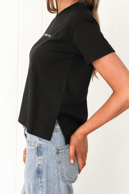 AAE Washed Tee Black