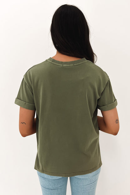AAE Washed Tee Khaki