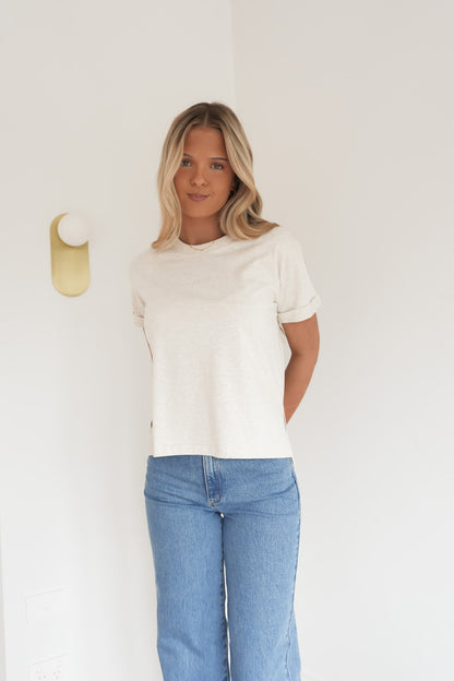 AAE Washed Tee Oat