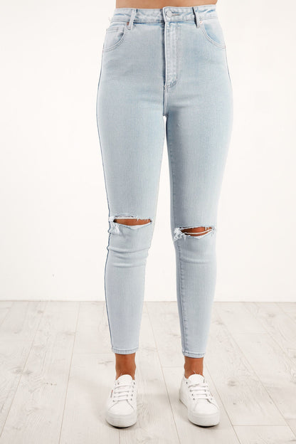 A High Skinny Ankle Basher Jessica Rip Eco