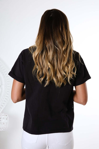 AAE Washed Tee Washed Black