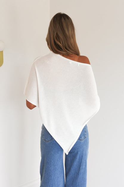 Aaliyah Top White