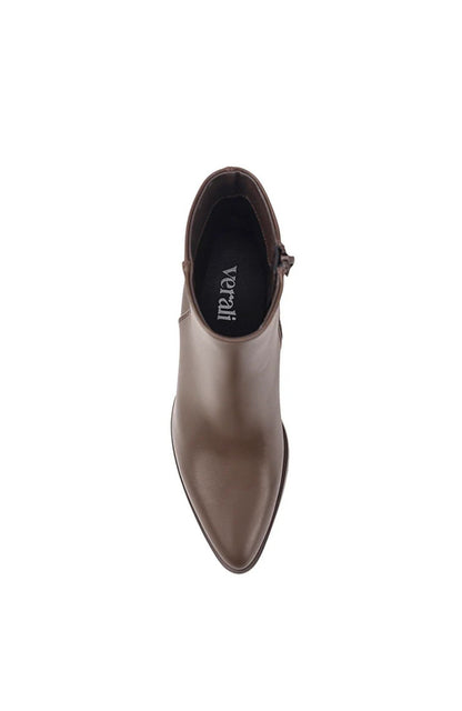 Abbott Ankle Boots Chocolate Brown
