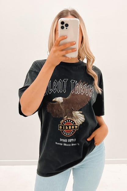 Above Tee Washed Black