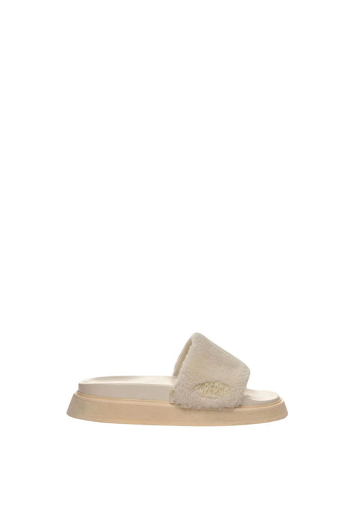 1918 Slide Platform Faux-Fur