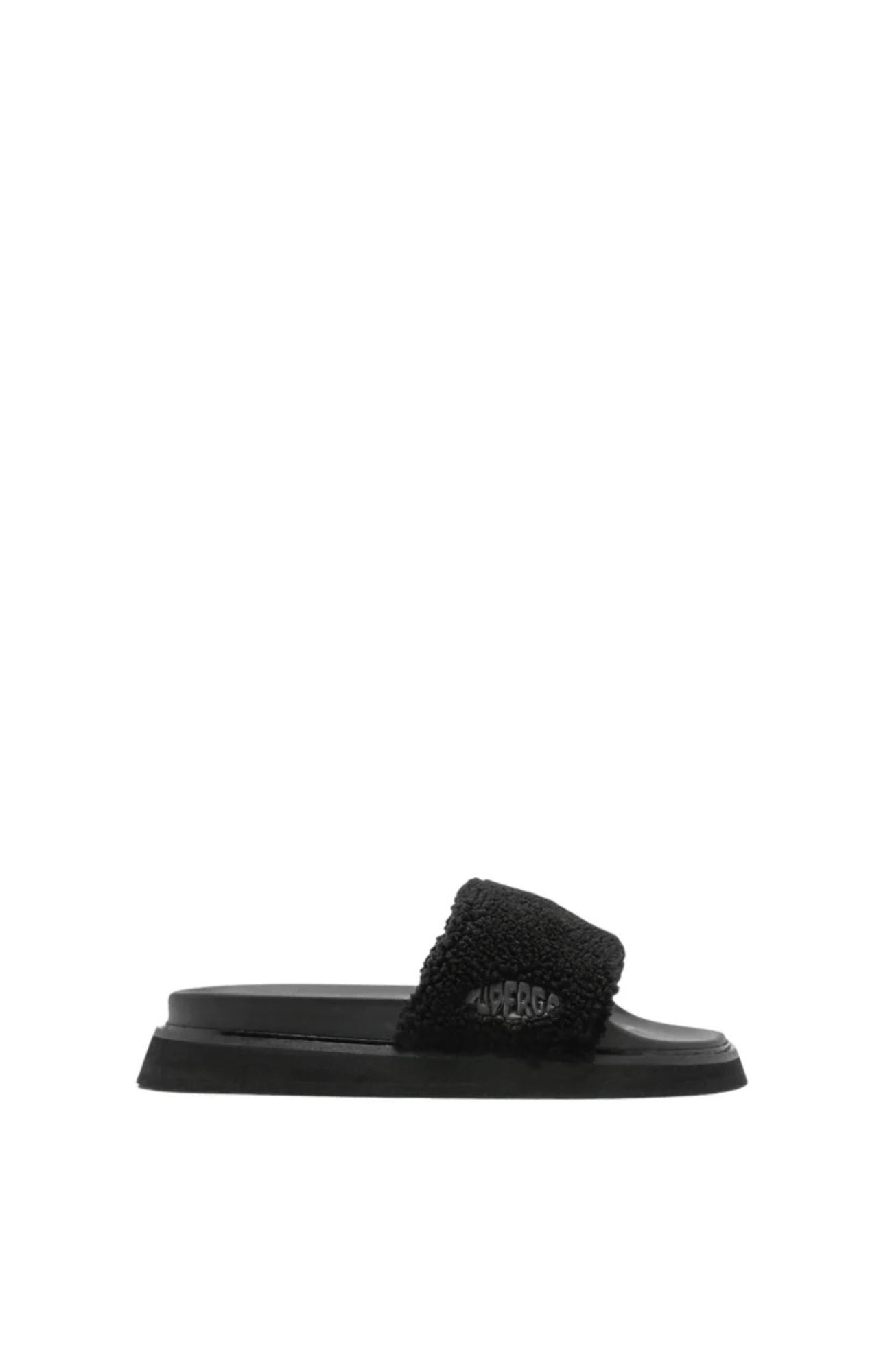 1918 Slide Platform Faux-Fur