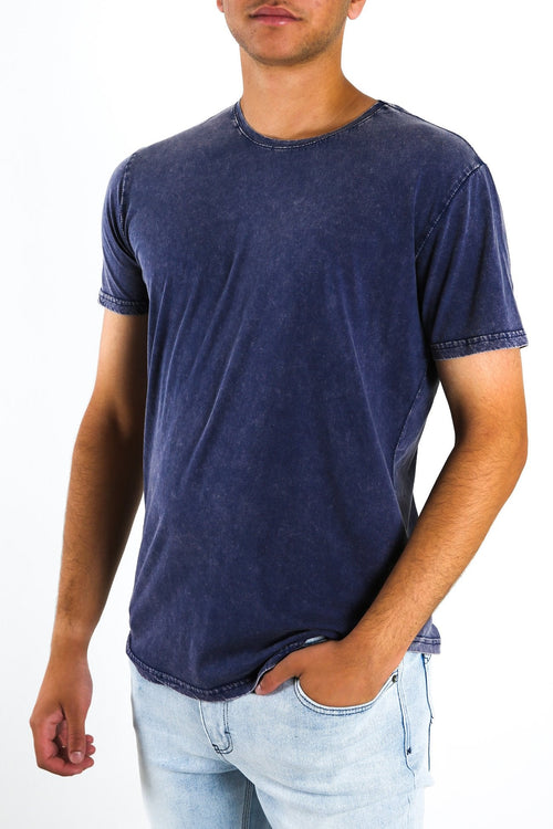 Acid Tail Tee Navy