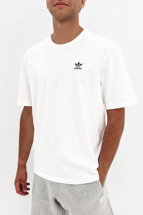 Adicolor Classics Back And Front Trefoil Boxy Tee White