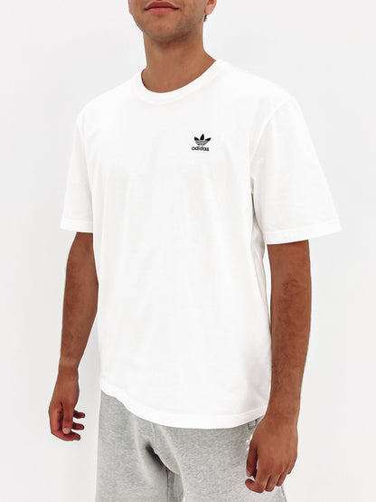 Adicolor Classics Back And Front Trefoil Boxy Tee White
