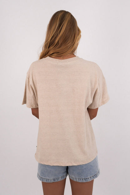 Adriatic Box Tee Natural