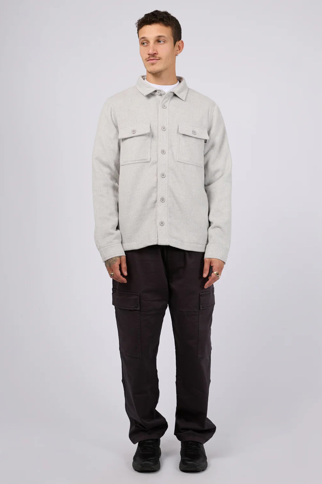 Alchemy Overshirt Grey Marle