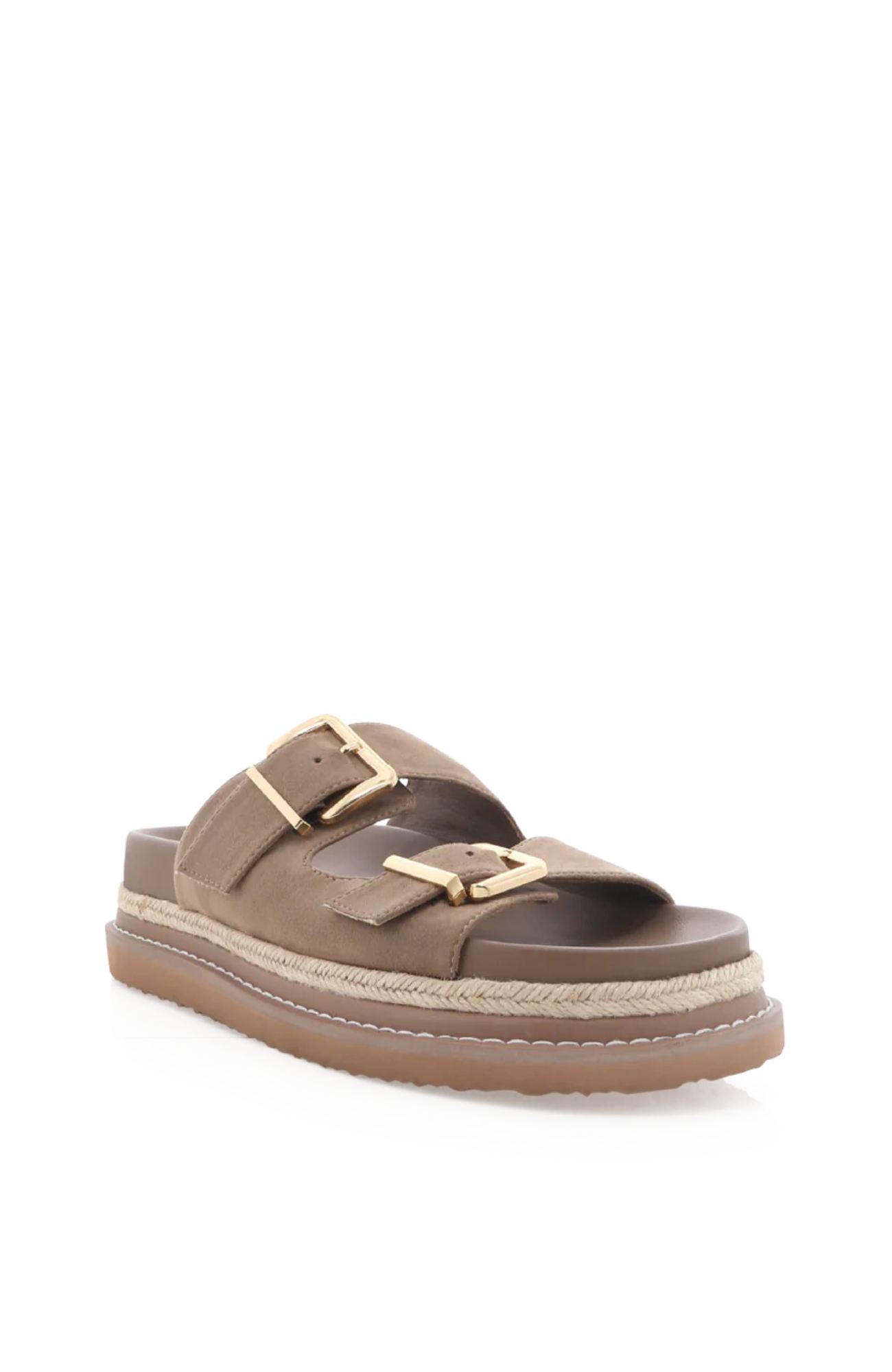 Alder Sandal Fawn Suede