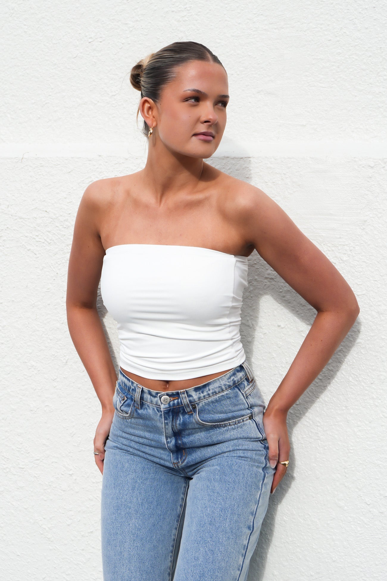 Alex Smooth Tube White