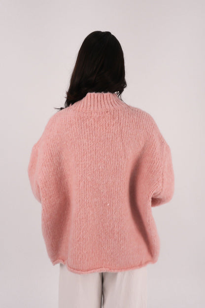 Alfie Knit Jumper Pink