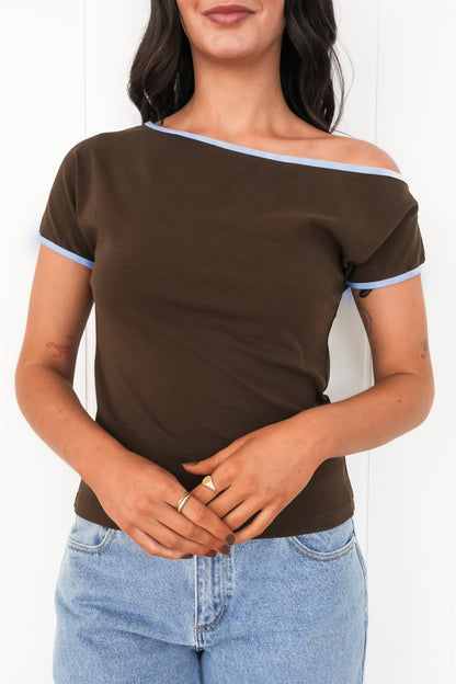 Aliah Top Chocolate